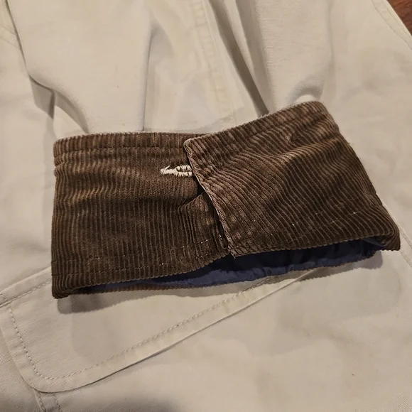 L.L. Bean Women's 2x Chore Coat Jacket Brown Corduroy Vintage - Picture 13 of 16